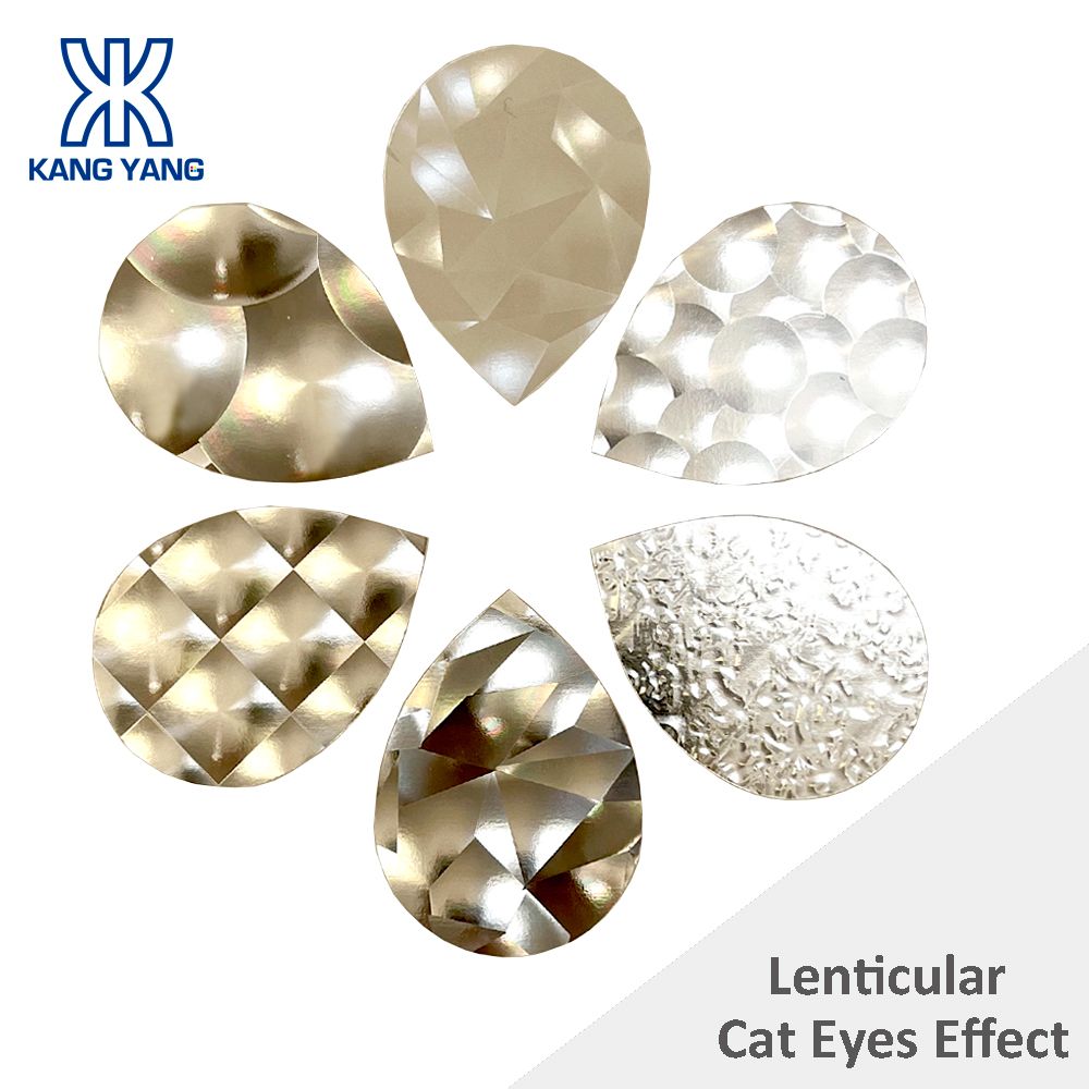 Lenticular Cat Eyes Effect Label