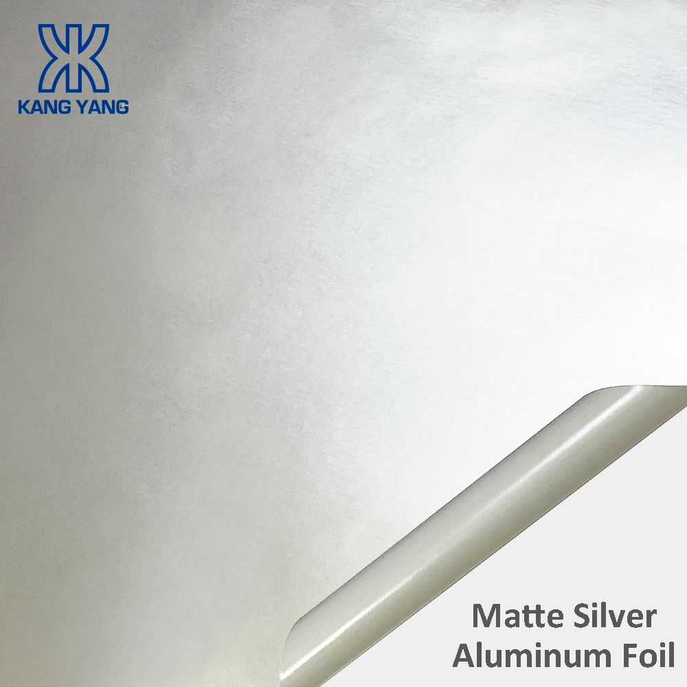 Matte Silver Aluminum Foil Label