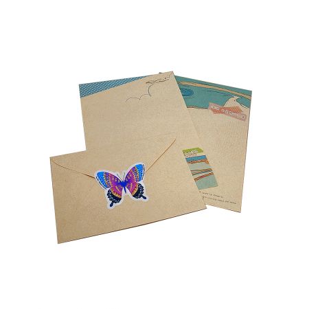 3D Butterfly Sticker - 3D design adds visual impact and enhances brand appeal with its eye-catching structure.