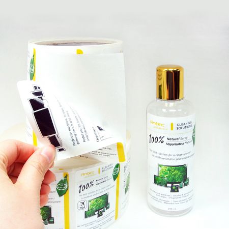 Double-sided Printed Sticker - Double-sided printed sticker offers two-sided printing for expanded visual and messaging space.