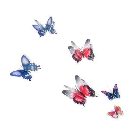 Available in various butterfly shapes and color schemes to suit different themes.
