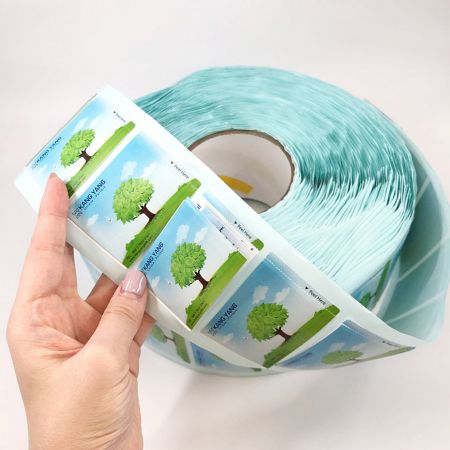 Suitable for large-volume roll formats for automated labeling applications.