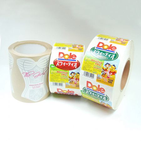 Color Printing Sticker - Custom-shaped single-sided printed sticker