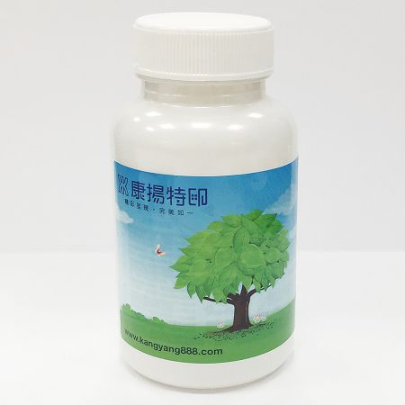 Double-layer triple-panel label design fits extended content with ease—no matter how much copy you have.