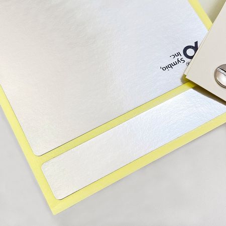Glossy Silver Aluminum Foil Label