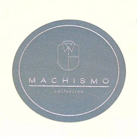 Gold Foil Stamping / Silver Foil Stamping / Other Colors Stamping Sticker - Silver foil stamped sticker with single-color print on uncoated paper