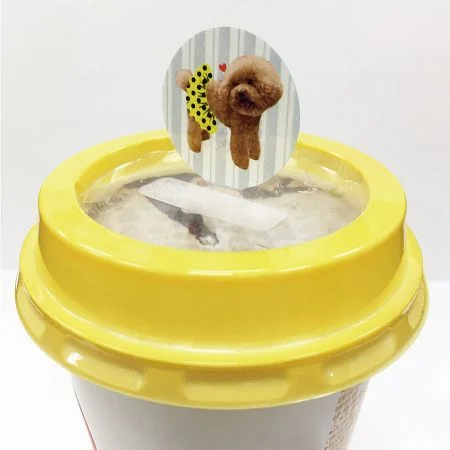 Pop Up 2 Sides Printing Sticker - Pop Up Double-sided Printed Sticker can be printed on both sides.