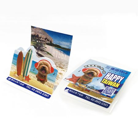 Opens into a mini stage, delivering a fun and immersive 3D experience.