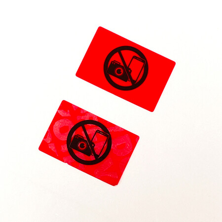 Camera Lens Security Seals.