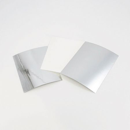 Glossy Silver, White, and Matte Silver VOID Anti-Counterfeit Labels.