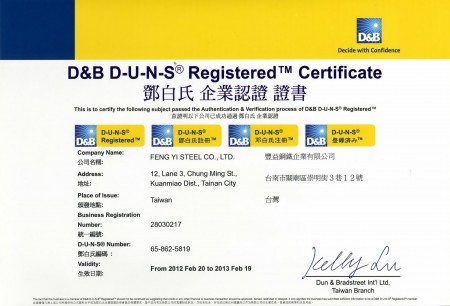 D&B D-U-N-S Registriert