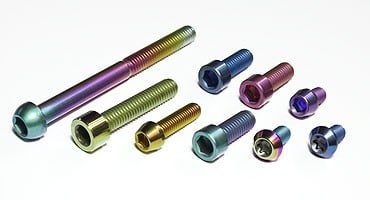 Titanium Alloy Bicycle Fasteners