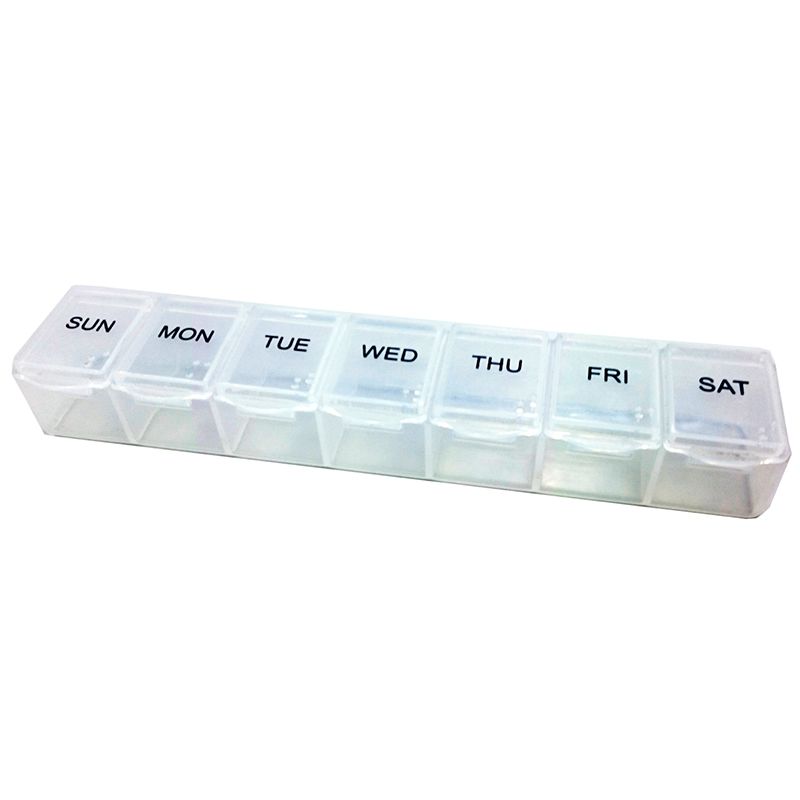 Custom Pill Container Box Weekly 7 Grids (E-309)| Durable, Logo-Ready ...