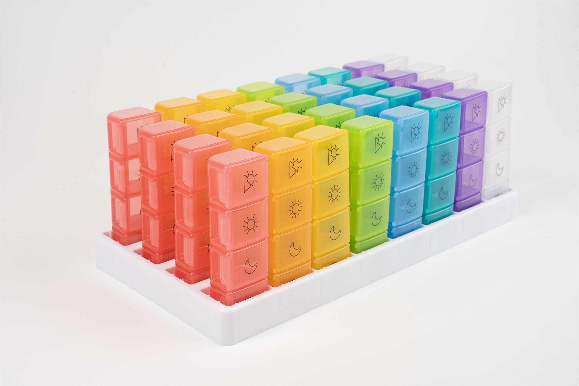Multi-compartment pill box for promotionall gifts