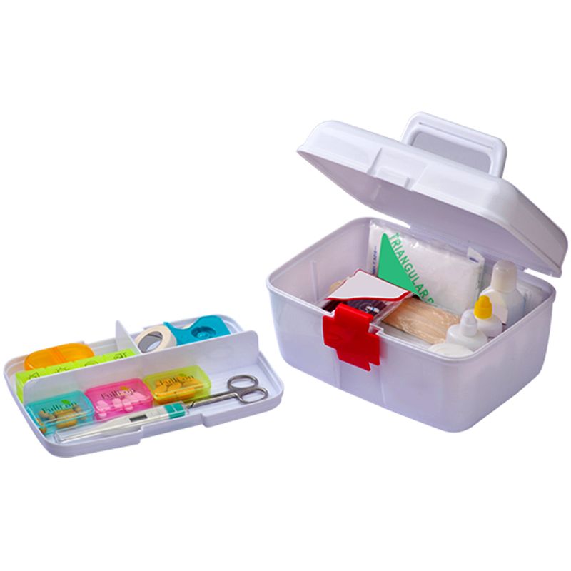 Empty Big Medical First Aid Kits Box | Top-Rated Pill Cutters and ...