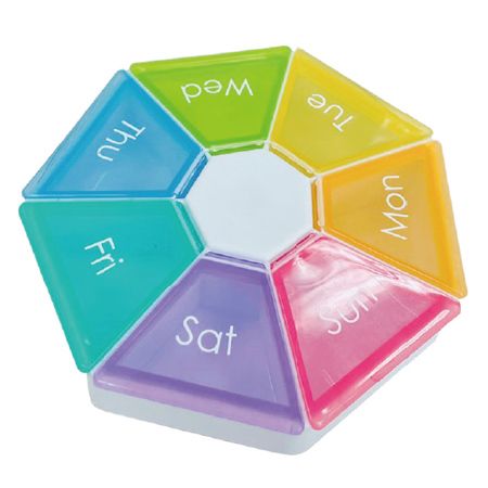 Promoional 7 sided Portable Pill box - Supplement and medicine case.png