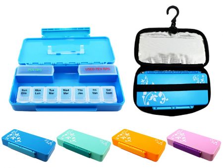 Wholesale Monthly Pill Organizer - Customized Monthly Pill Case for Wholesales