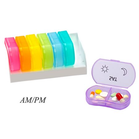 Plastic Pill Case Capacity.