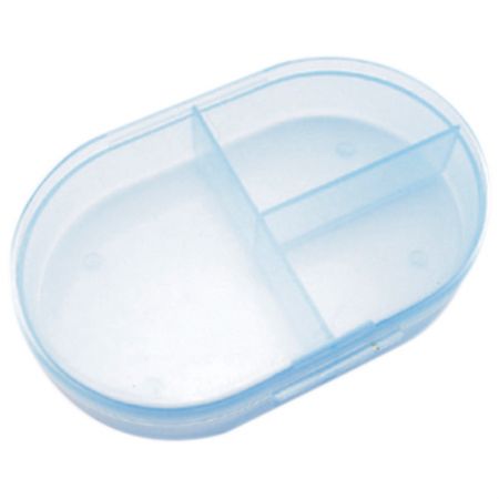 กล่องเก็บยากริดรายวัน 3 ช่อง 3 ครั้งต่อวัน - กล่องเก็บยาปลอด BPA รูปลักษณ์