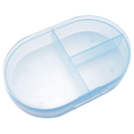 Daily 3 Grids Pocket Pill Case 3 Times A Day - BPA Free Pill Case Appearance
