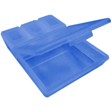 ความจุของกล่องยา 4 ช่อง.