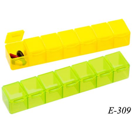 Travel Pill Case Capacity.