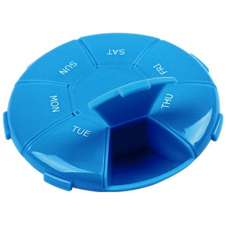 Custom Printed Pill Case 8.68 x 8.68 x 2cm.