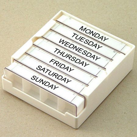 Custom Plastic Pill Case.