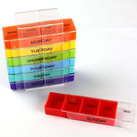 Plastic Pill Case Size.