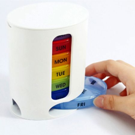 Medication Pill Case Using.