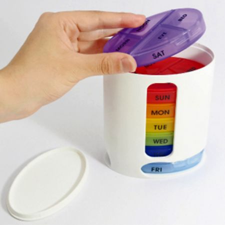 Medication Pill Case Organizer.