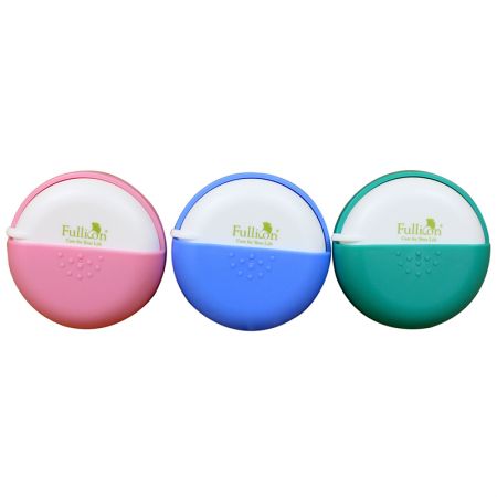 맞춤형 원형 알약 케이스.