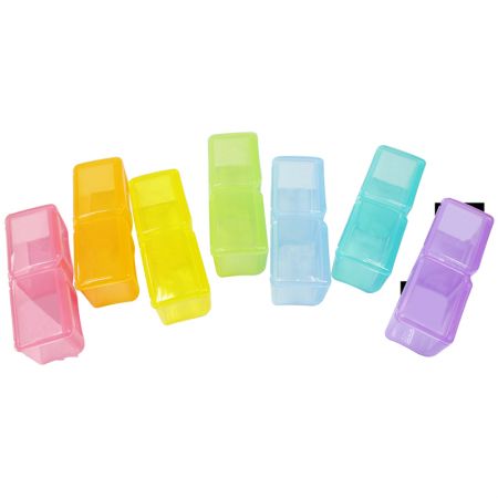 Colore della Custodia per Pillole Personalizzata AM/PM.