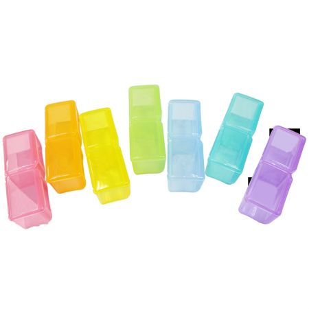 小藥盒與外盒顏色。