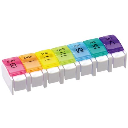 Push Button Pill Case Customize.