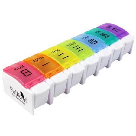 7 Day Plan Pill Case with Logo.