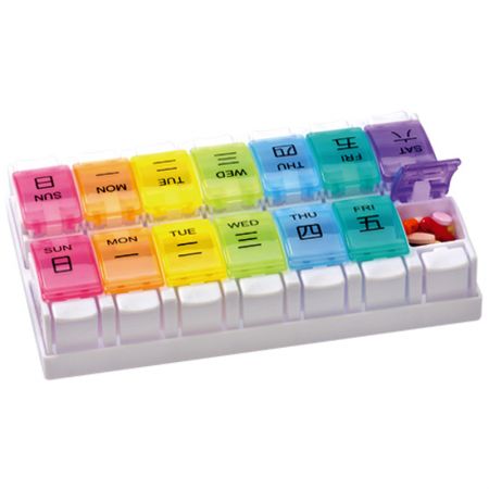 7 Day Plan Pill Case Capacity.