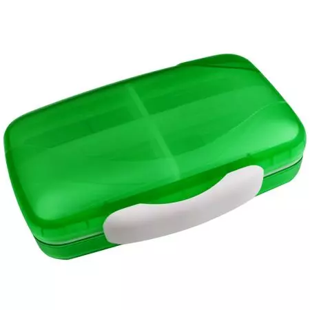 綠色藥盒外觀