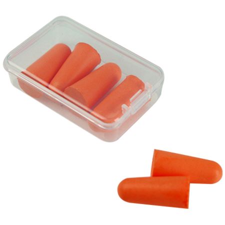 Organizador de pílulas em miniatura de plástico para armazenamento de tampões de ouvido pequenos. - Aparência da caixa de pílulas em miniatura.