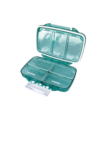 Caixa de pílulas promocional para viagens - Caixa de pílulas à prova de umidade para viagem
