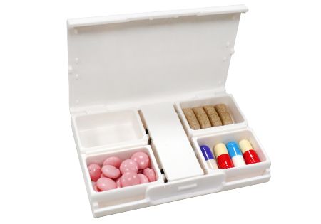 客製印刷批發可攜式藥盒。