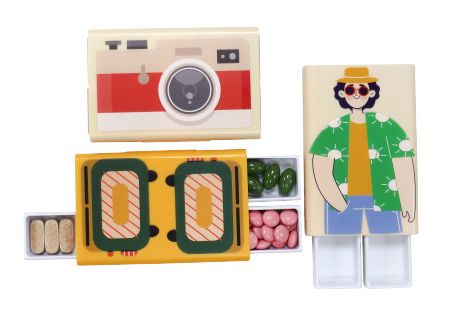 批發可攜式藥盒容量。