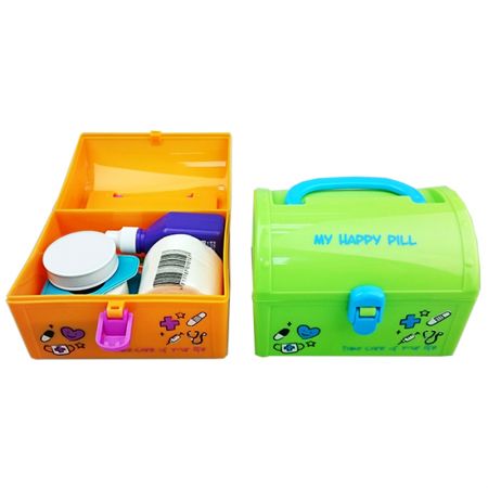 Capacidade da Caixa de Primeiros Socorros.