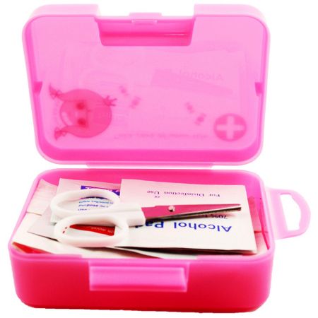 Medical First Aid Box Open.