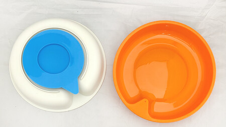 老人餐盤。