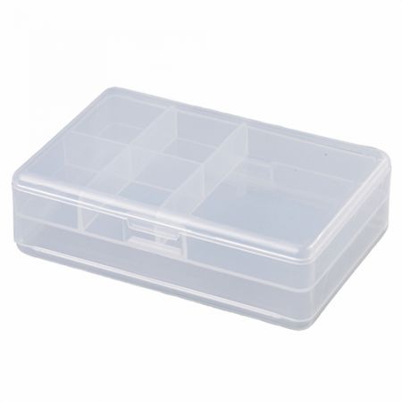 Caixa organizadora de pílulas transparente de duas vias aberta Pastilleros - Aparência da Caixa de Comprimidos Transparente com Abertura em Duas Direções.