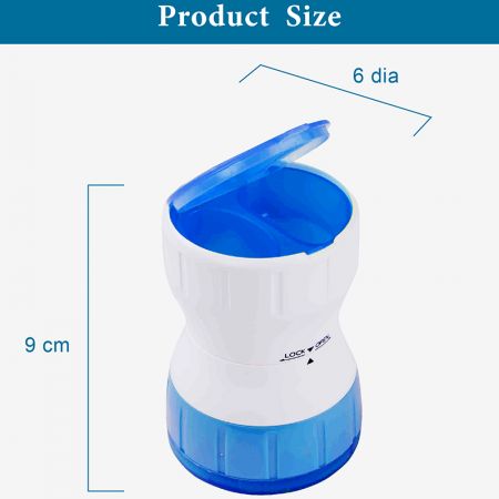 Eco-Friendly Pill Grinder Size.
