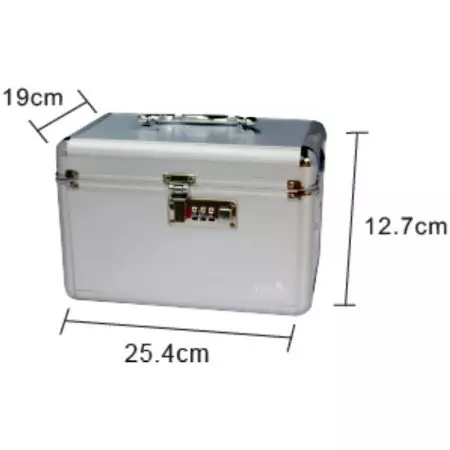 Größe der Aluminium-Notfallbox.