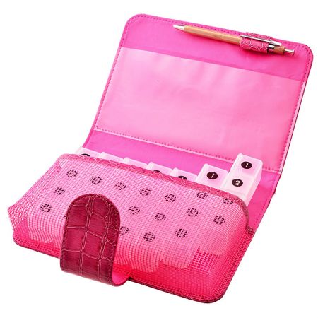 กล่องใส่ยาแบบกำหนดเอง พร้อมกระเป๋า PU.