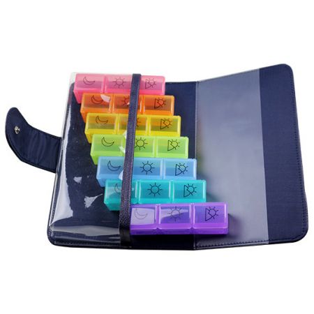 Uso all'aperto Custodia per pillole personalizzata con borsa in PU.